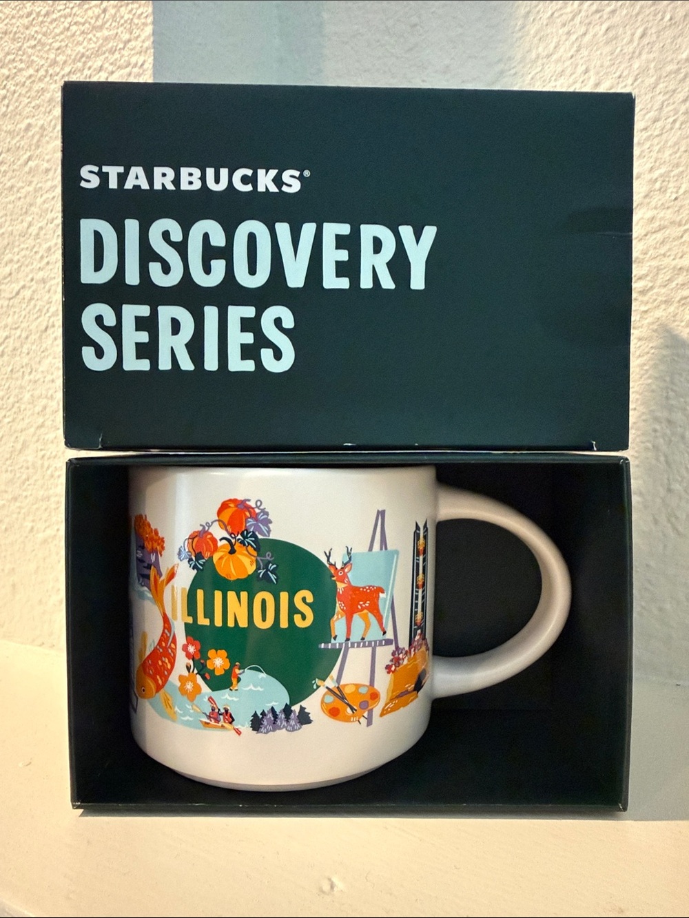 NIB- Starbucks Illinois Mug Discovery Series